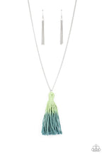 Load image into Gallery viewer, Totally Tasseled - Green - Paparazzi Accessories