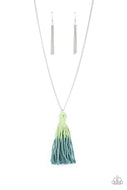 Totally Tasseled - Green - Paparazzi Accessories