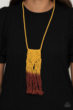 Load image into Gallery viewer, Look At MACRAME Now - Yellow - Paparazzi Accessories