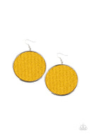 Wonderfully Woven - Yellow - Paparazzi Accessories