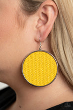 Load image into Gallery viewer, Wonderfully Woven - Yellow - Paparazzi Accessories