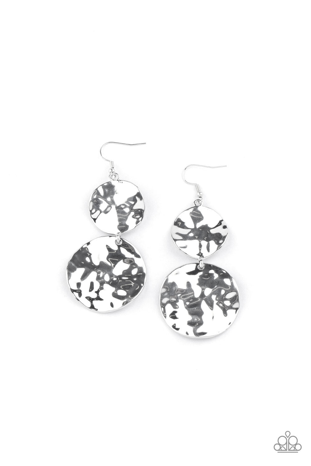 HARDWARE-Headed - Silver - Paparazzi Accessories