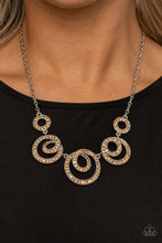 Load image into Gallery viewer, Total Head-Turner - Brown - Paparazzi Accessories
