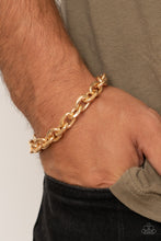 Load image into Gallery viewer, Titanium Titan - Gold - Paparazzi Accessories