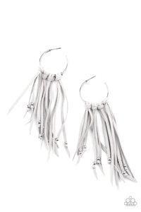 No Place Like HOMESPUN - Silver - Paparazzi Accessories