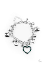 Load image into Gallery viewer, Beautifully Big-Hearted - Green - Paparazzi Accessories