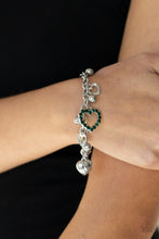 Load image into Gallery viewer, Beautifully Big-Hearted - Green - Paparazzi Accessories