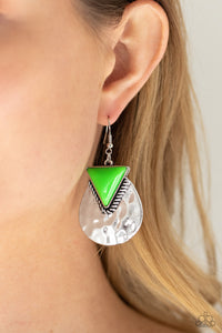 Road Trip Treasure - Green - Paparazzi Accessories