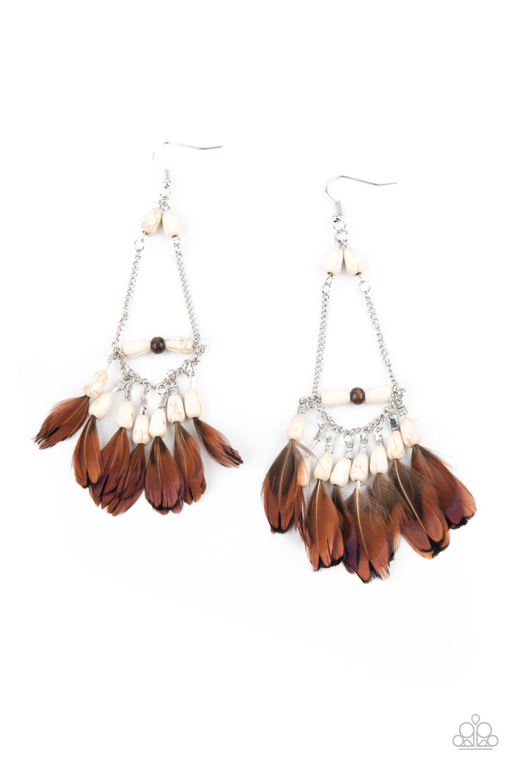 Haute Hawk - White - Paparazzi Accessories