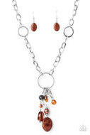 Lay Down Your CHARMS - Brown - Paparazzi Accessories