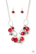 Cosmic Getaway - Red - Paparazzi Accessories