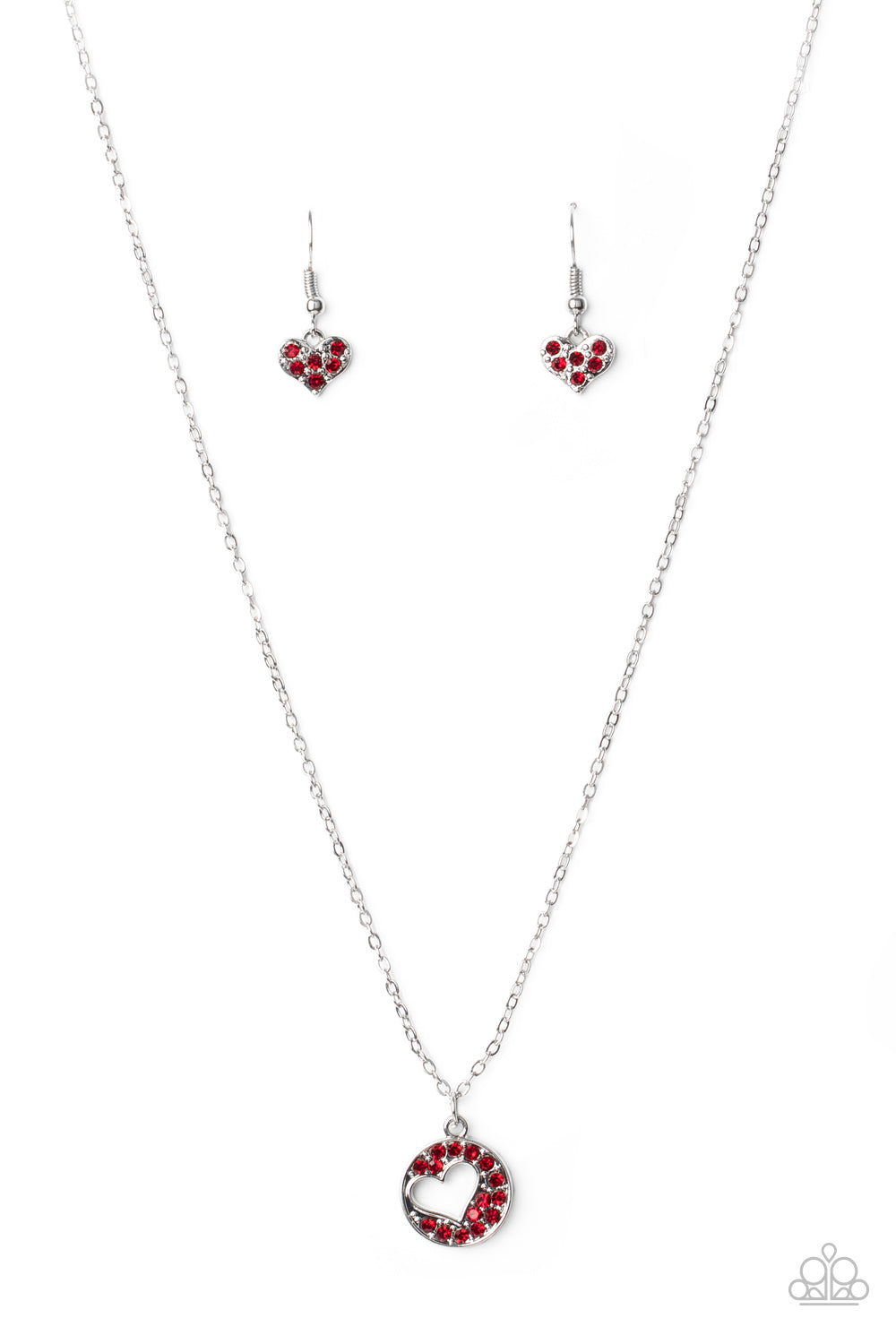 Bare Your Heart - Red - Paparazzi Accessories