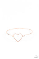 Make Yourself HEART - Rose Gold - Paparazzi Accessories