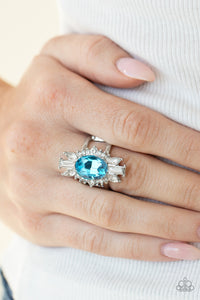 Icy Icon - Blue - Paparazzi Accessories