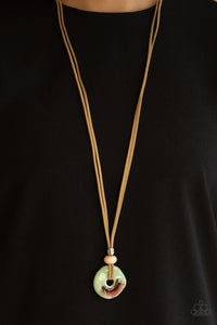 Primal Paradise - Green - Paparazzi Accessories