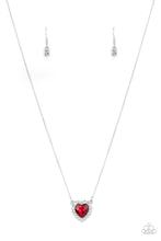 Load image into Gallery viewer, Out of the GLITTERY-ness of Your Heart - Red - Paparazzi Accessories