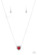 Out of the GLITTERY-ness of Your Heart - Red - Paparazzi Accessories