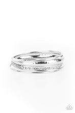 Load image into Gallery viewer, Get Into Gear - Silver - Paparazzi Accessories