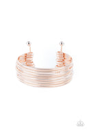 Now Watch Me Stack - Rose Gold - Paparazzi Accessories