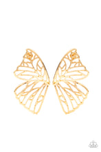 Load image into Gallery viewer, Butterfly Frills - Gold - Paparazzi Accessories