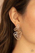 Load image into Gallery viewer, Butterfly Frills - Gold - Paparazzi Accessories