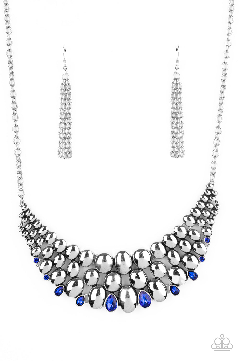 Powerhouse Party - Blue - Paparazzi Accessories