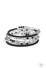 Load image into Gallery viewer, Head-Turning Twinkle - Black - Paparazzi Accessories