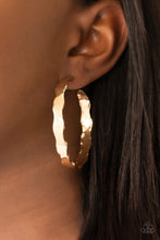 Load image into Gallery viewer, Exhilarated Edge - Gold - Paparazzi Accessories