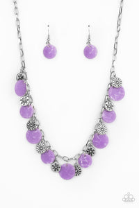 Flower Powered - Purple - Paparazzi Accessories