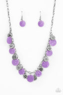 Flower Powered - Purple - Paparazzi Accessories