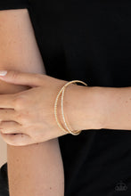 Load image into Gallery viewer, Plus One Status - Gold - Paparazzi Accessories
