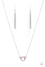 Load image into Gallery viewer, She Works HEART For The Money - Pink - Paparazzi Accessories