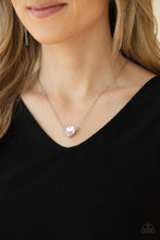 Load image into Gallery viewer, She Works HEART For The Money - Pink - Paparazzi Accessories