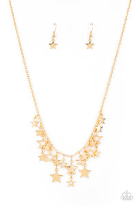 Stellar Stardom - Gold - Paparazzi Accessories