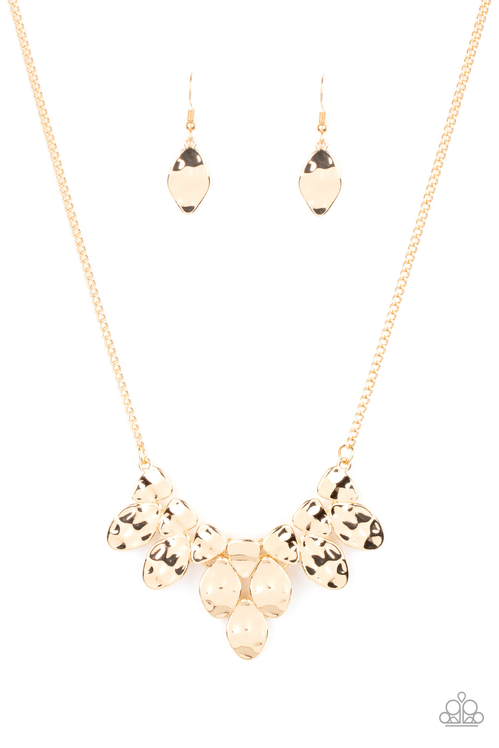 Rustic Smolder - Gold - Paparazzi Accessories