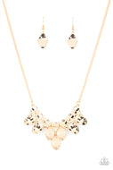 Rustic Smolder - Gold - Paparazzi Accessories