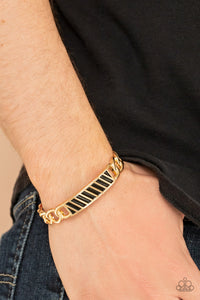 Keep Your Guard Up - Gold - Paparazzi Accessories