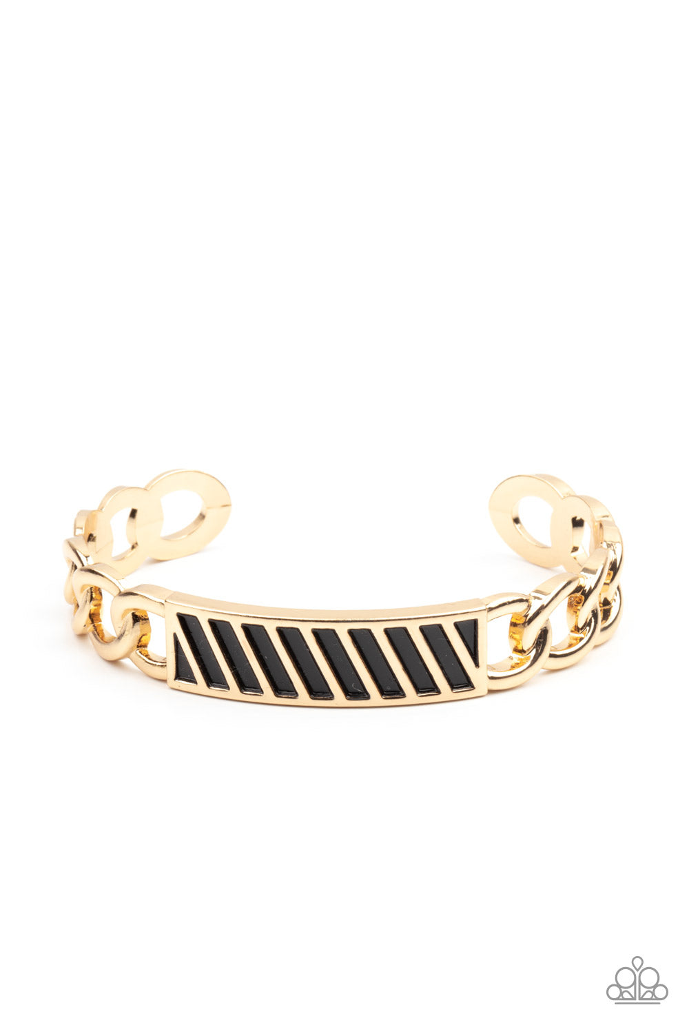 Keep Your Guard Up - Gold - Paparazzi Accessories