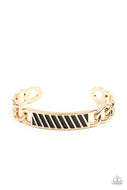Keep Your Guard Up - Gold - Paparazzi Accessories
