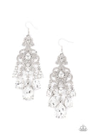 Queen Of All Things Sparkly - White - Paparazzi Accessories