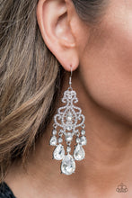 Load image into Gallery viewer, Queen Of All Things Sparkly - White - Paparazzi Accessories