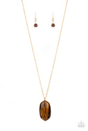 Elemental Elegance - Brown - Paparazzi Accessories