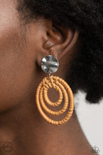 Load image into Gallery viewer, Whimsically Wicker - Brown - Paparazzi Accessories