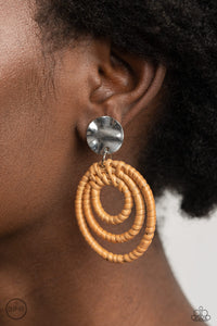 Whimsically Wicker - Brown - Paparazzi Accessories