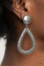 Load image into Gallery viewer, Beyond The Borders - Silver - Paparazzi Accessories