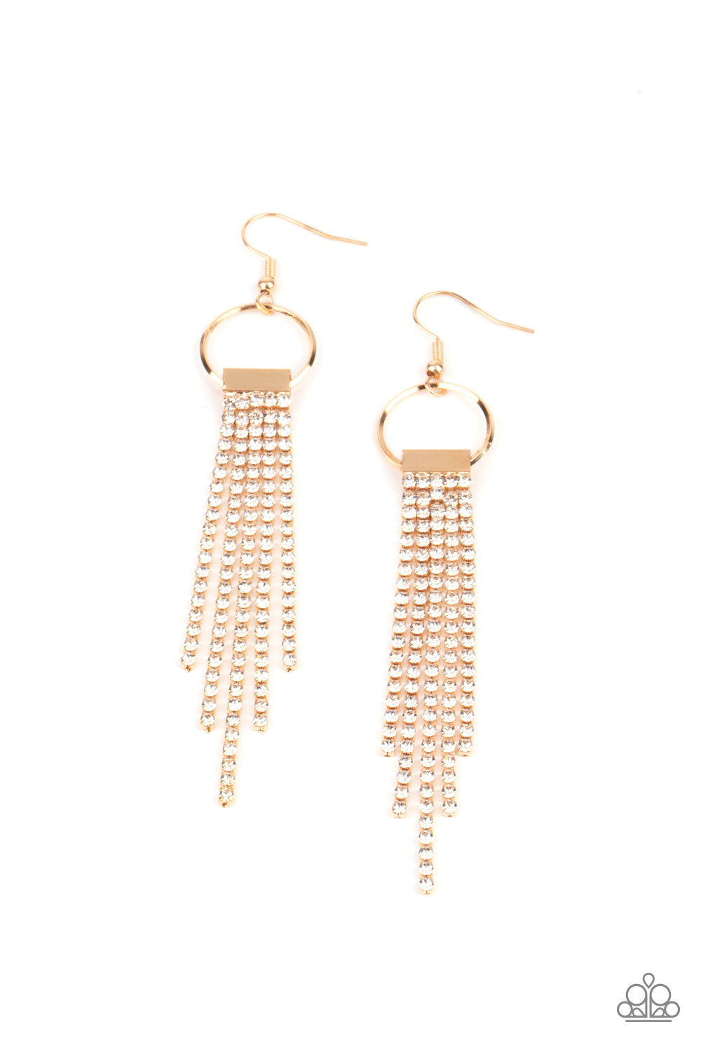 Tapered Twinkle - Gold - Paparazzi Accessories