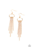 Tapered Twinkle - Gold - Paparazzi Accessories