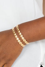 Load image into Gallery viewer, On The Spot Shimmer - Gold - Paparazzi Accessories