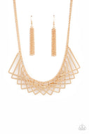 Metro Mirage - Gold - Paparazzi Accessories