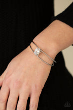 Load image into Gallery viewer, GLOW No Mercy - White - Paparazzi Accessories